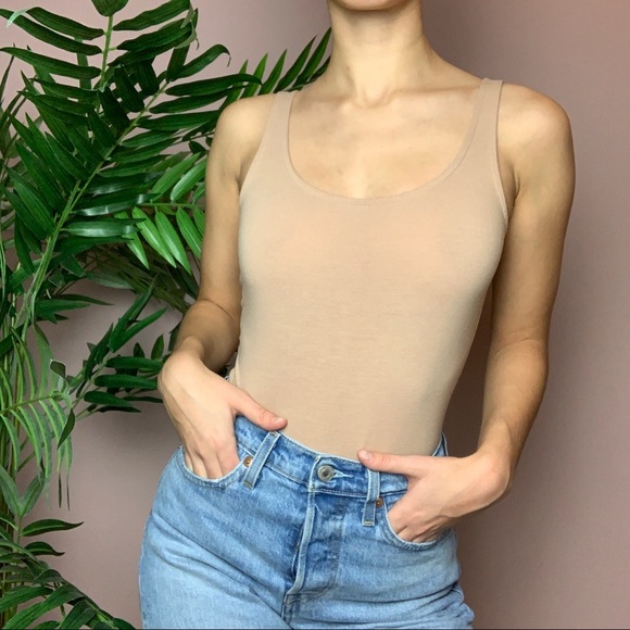 Forever21 CLIP TANK TOP BODYSUIT - Picture 2 of 10